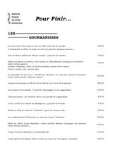 Menus & Prices, Le Laumiere, Paris
