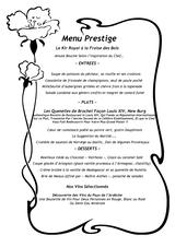 Menus & Prices, Le Laumiere, Paris