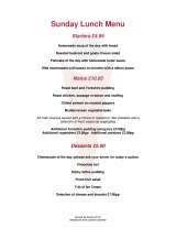 Menus & Prices, The South Bar and Restaurant in Chelmsford, Chelmsford
