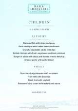 Menus & Prices, The White Lion Hotel, Aldeburgh