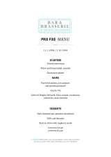 Menus & Prices, The White Lion Hotel, Aldeburgh