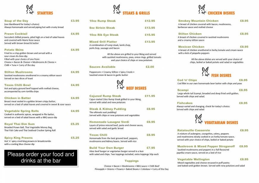  Pricelists of The Hare Inn - Long Melford High St Long Melford - Photo 1 of 2