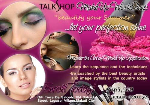  Pricelists of TalkShop Make-Up Workshop! G/F Torre de Salcedo, Salcedo Street Legaspi Village - Photo 1 of 2
