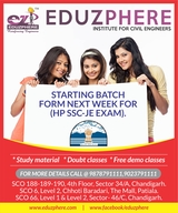 EDUZPHERE  Best GATE  SSC JE Coaching in Chandigarh, Chandigarh
