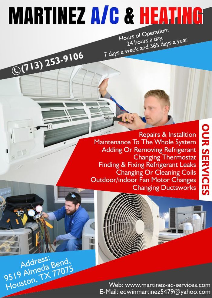  Profile Photos of HVAC Service and Maintenance in Houston | Martinez A/C & Heating 9519 Almeda Bend - Photo 1 of 1