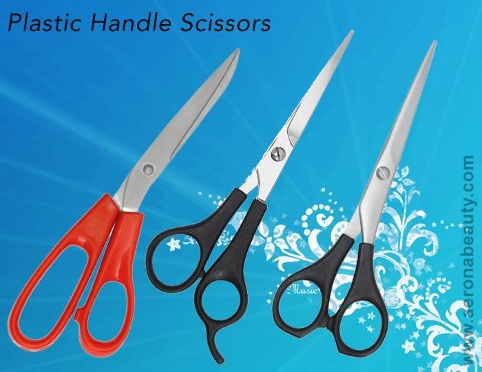 Plastic Handle Barber Scissors-Aerona Beauty New Album of Aerona Beauty-Manufacturers Of Beauty Care Instruments Plot No:1770,Malik Colony - Photo 11 of 21