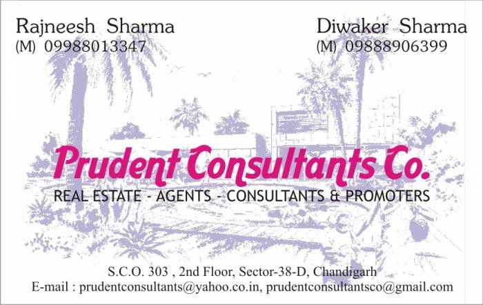 Prudent Consultants Co.<br />
:Real Estate -Agents-Consultants-Promoters:<br />
Profile Photos of Prudent Consultants Co. SCO - 303, 2ND Floor, Sector - 38 - D - Photo 1 of 2 Prudent Consultants Co.<br />
:Real Estate -Agents-Consultants-Promoters:<br />
Profile Photos of Prudent Consultants Co. SCO - 303, 2ND Floor, Sector - 38 - D - Photo 1 of 2