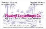 Prudent Consultants Co.
:Real Estate -Agents-Consultants-Promoters:
, Prudent Consultants Co., Chandigarh