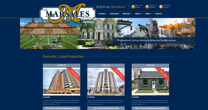 Full website development http://www.judymarsales.com/ Portfolio Samples of i2b Global Inc. 210 Hess Street South - Photo 4 of 11