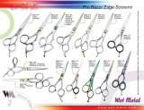 Razor Edge Hair Cutting Scissors, Wet Metal, Sialkot