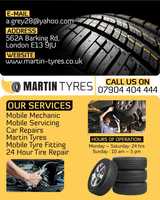 Martin Tyres and Top A Tyres | Mobile Mechanic London, London