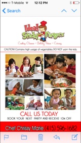 Children Cooking Classes Sacramento, Chef Chrissy Marie, Sacramento