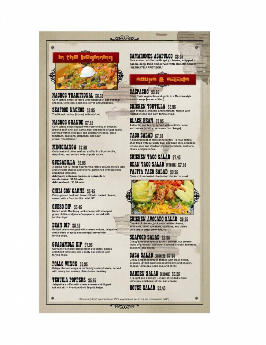  Pricelists of Mexican Post 104 Chestnut Street - Photo 1 of 4