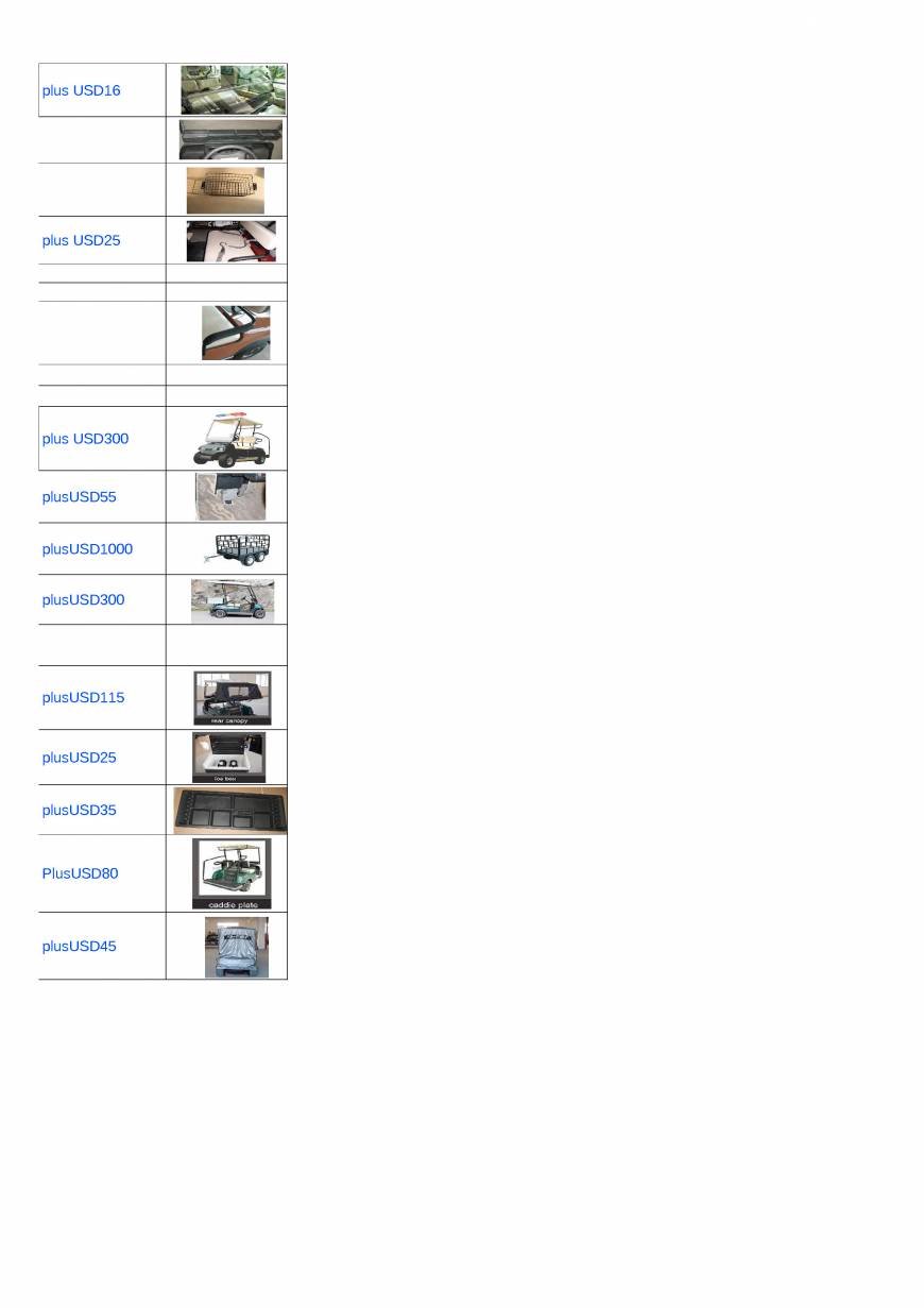  Pricelists of Dongguan Lvtong Golf&Sightseeing Car Co.,Ltd Meisha - Photo 7 of 12