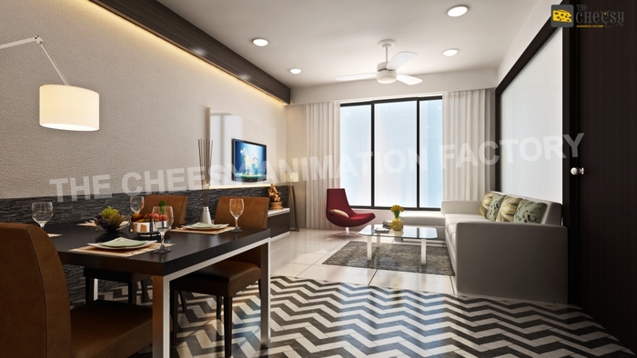  3D Architectural Rendering of 3D Architectural Visualization 602- 6th Floor, President House, Near Ambawadi Circle, Opp. C N Vidhyalay - Photo 1 of 7