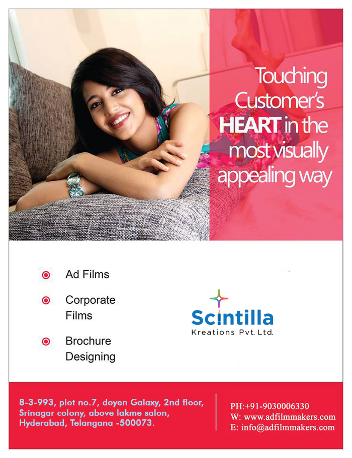  Profile Photos of Advertising agency in Hyderabad #8-3-993, Plot no.7, 2nd Floor, above Lakme Salon, Doyen Galaxy, Srinagar Colony - Photo 1 of 8