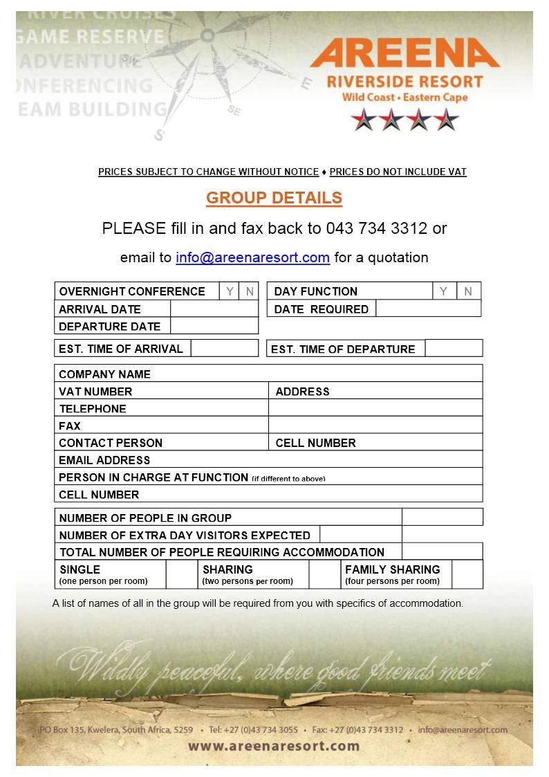  Pricelists of Areena Riverside Resort Corner of Schafli & Glengarriff Road, Kwelera - Photo 20 of 26