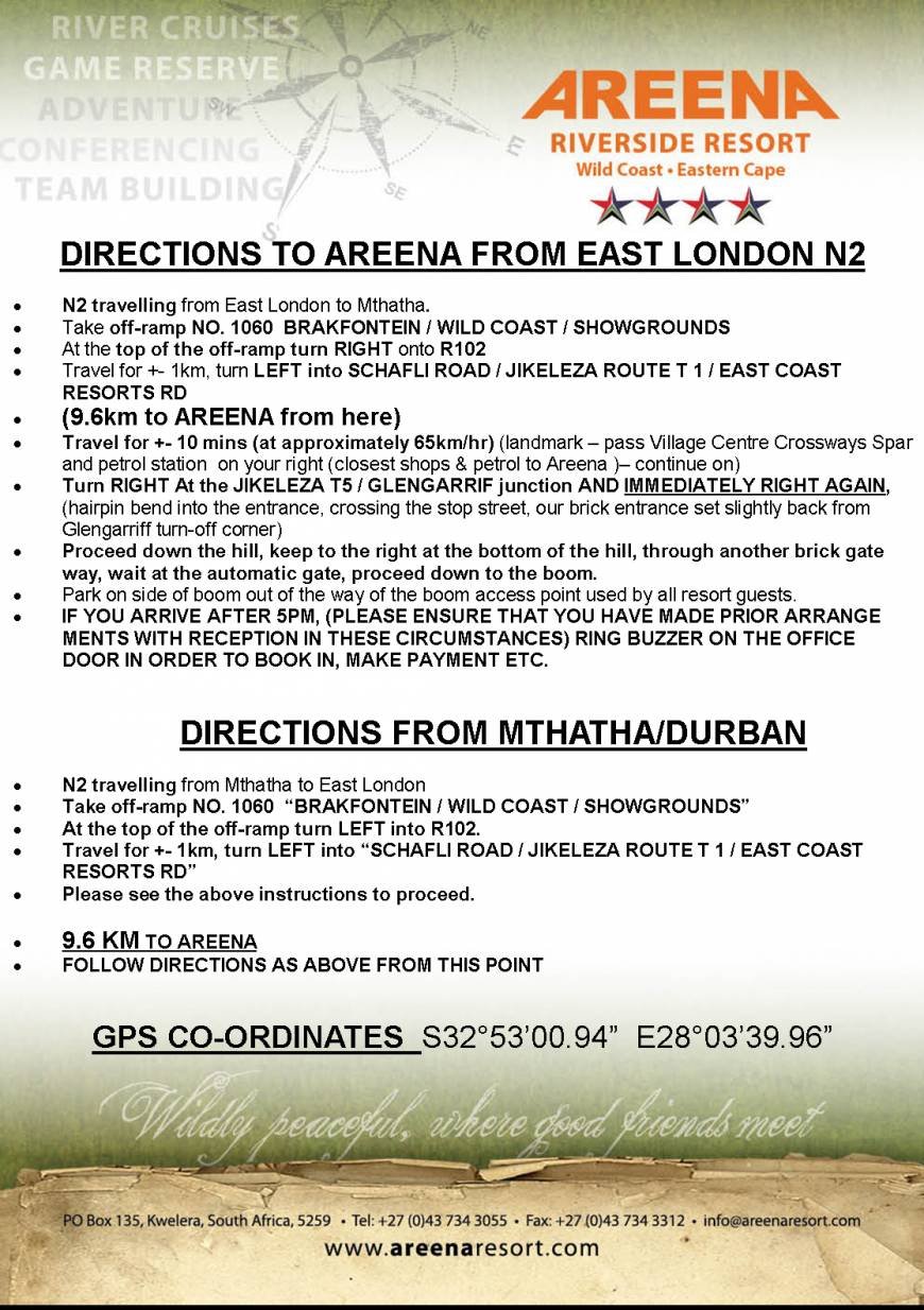  Pricelists of Areena Riverside Resort Corner of Schafli & Glengarriff Road, Kwelera - Photo 15 of 26