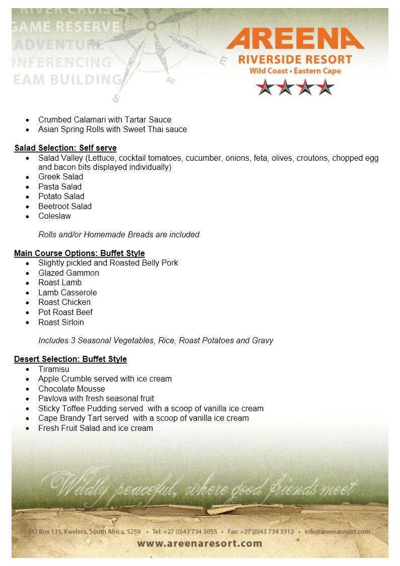 Pricelists of Areena Riverside Resort Corner of Schafli & Glengarriff Road, Kwelera - Photo 10 of 26