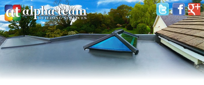 Fibreglass roof with a lantern Profile Photos of Alpha Team Building Services Unit 28 Old Church Road Ind Est - Photo 6 of 15
