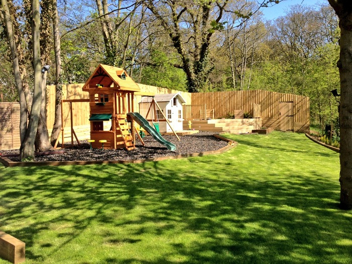 Garden landscaping and decking area Profile Photos of Alpha Team Building Services Unit 28 Old Church Road Ind Est - Photo 10 of 15