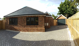 Finished new build from the front, Alpha Team Building Services, Chelmsford
