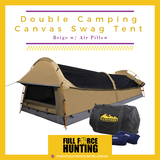 Just because youâ€™re in the bush, doesnâ€™t mean you canâ€™t rest and relax in style. Our swag tent brings you comfort in the outdoors for $195.90. Get yours in beige, celadon, green, gray, or navy.
--
www.fullforcehunting.com.au/, Full Force Hunting, Maryville