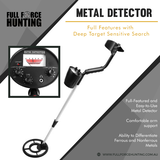 Look cool while looking for â€œhidden treasuresâ€ under the ground with this metal detector. It is also waterproof, so even shallow waters arenâ€™t out of reach! Get yours for $59.90.

www.fullforcehunting.com.au/, Full Force Hunting, Maryville