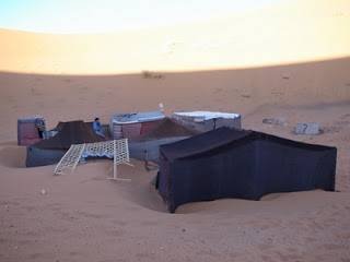Berber tent for overnight stay Merzouga Desert Camping of Morocco Desert Palm Tours Ksar Ouled Matalla BP191 - Photo 3 of 11