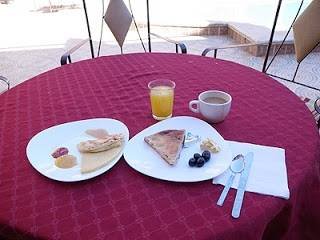 And hot breakfast! Merzouga Desert Camping of Morocco Desert Palm Tours Ksar Ouled Matalla BP191 - Photo 11 of 11