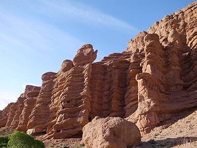 Rocks uses to be under the sea Walking in Dades of Morocco Desert Palm Tours Ksar Ouled Matalla BP191 - Photo 4 of 5