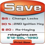 Rekey Plano, Plano