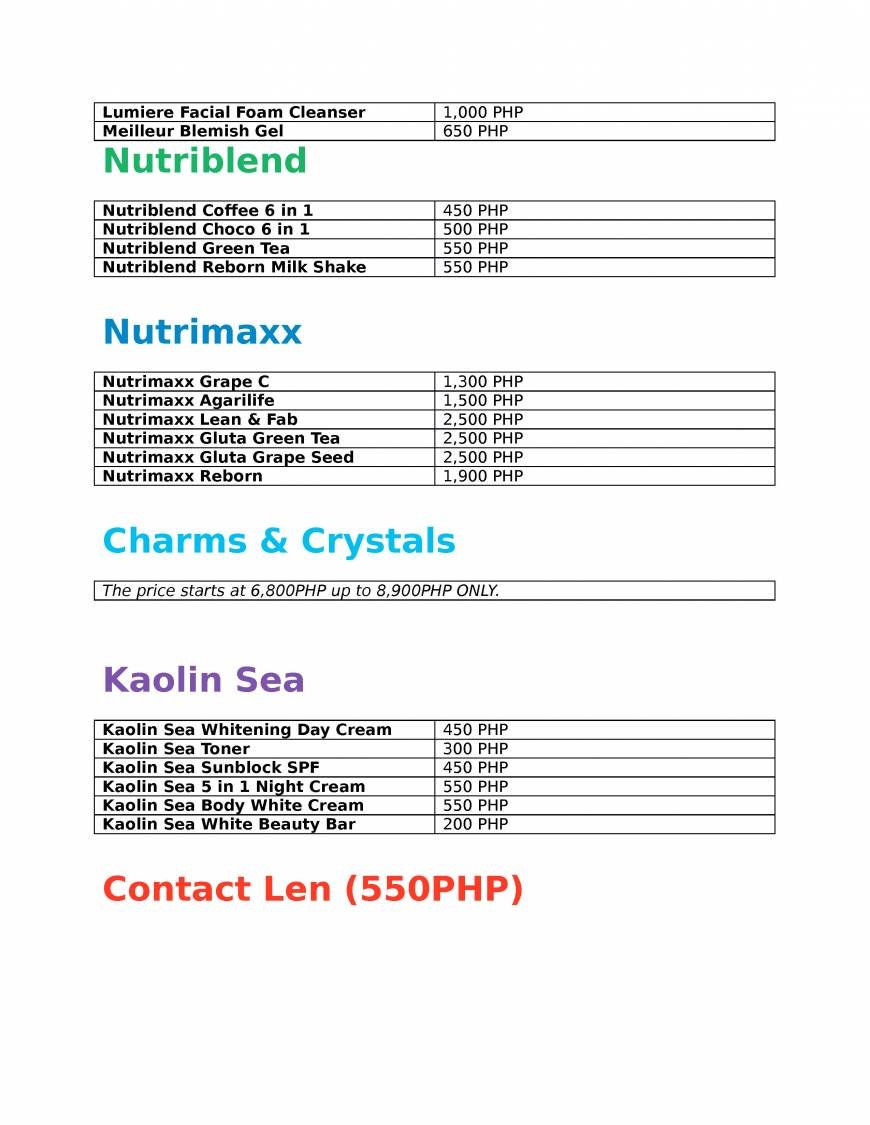  Pricelists of The Amazing Shop Manila - Photo 7 of 7