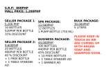Menus & Prices, The Amazing Shop, Sampaloc