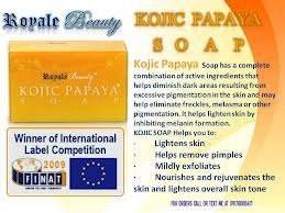 It diminishes dark areas resulting from excessive pigmentation in the skin and may help eliminate freckles, melasma or other pigmentation. It lightens the skin, helps remove pimples, nourishes and rejuvenates the skin by inhibiting melanin formation. Royale Beauty of The Amazing Shop Manila - Photo 11 of 11 It diminishes dark areas resulting from excessive pigmentation in the skin and may help eliminate freckles, melasma or other pigmentation. It lightens the skin, helps remove pimples, nourishes and rejuvenates the skin by inhibiting melanin formation. Royale Beauty of The Amazing Shop Manila - Photo 11 of 11