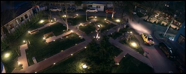aerial view Park and Teracce - landscape design - Bucharest of Archvision Studio Architecture grivitei nr. 136 - Photo 1 of 11