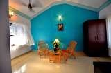 Modern Suites at the Deluxe Heritage in sharp contrast to the traditional splendour of the Palms Heritage Suites, Heritage Resort, Siolim