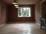 Dining room, plasterer Colchester, Essex, Suffolk Buxton plastering 54 Whickham rd 