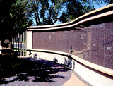 Curved niche wall located in San Diego, CA, Honor Life, Vista