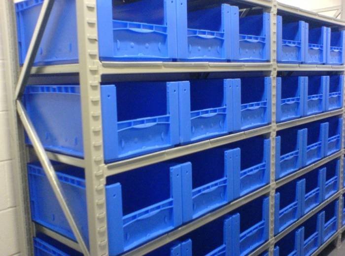 longspan shelving with open fronted euro containers Profile Photos of Storage Design Limited Primrose Hill - Photo 1 of 28