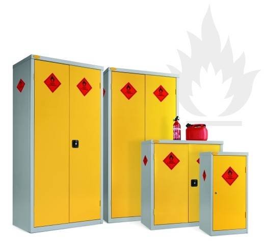 Yellow hazardous storage cabinets PROBE products of Storage Design Limited Primrose Hill - Photo 7 of 36