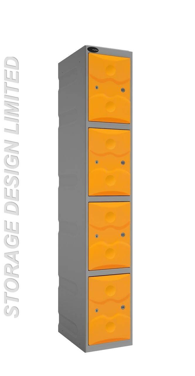 Ultrabox Plastic Locker, four tier Ultrabox of Storage Design Limited Primrose Hill - Photo 8 of 18
