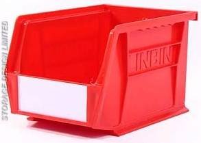 Linbin size 4 colour red LINBINS of Storage Design Limited Primrose Hill - Photo 47 of 54