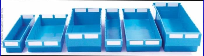 VTO linbin tray containers for shelf storage LINBINS of Storage Design Limited Primrose Hill - Photo 7 of 54