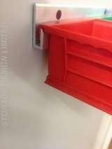 Linbin Rail from Storage Design Limited, This is a rail to locate linbins. Storage Design Limited Primrose Hill 