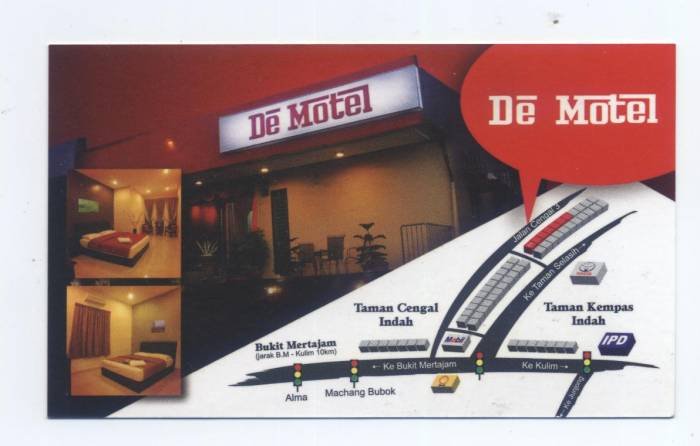 MAP LOCATION ROOM  of DEMOTEL KULIM No 65 Jalan Cengal 3, Taman Cengal Indah. - Photo 3 of 3