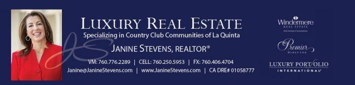  Profile Photos of Windermere Real Estate: Janine Stevens 47-250 Washington Street Suite B La Quinta, CA 92253 - Photo 1 of 2