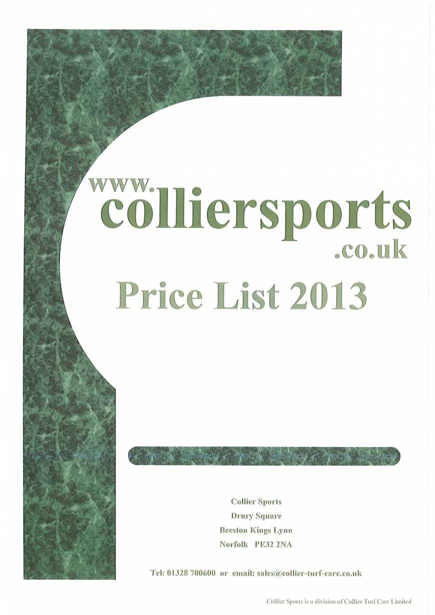  Pricelists of Collier Sports Drury Square, Beeston - Photo 1 of 13