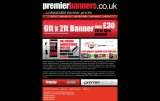 Homepage, Premier Banners, Norwich