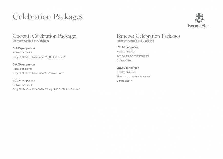  Pricelists of Broke Hill Golf Club Sevenoaks Road - Photo 5 of 9